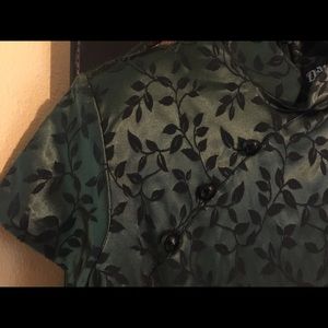 Long Asian Collar Dress.